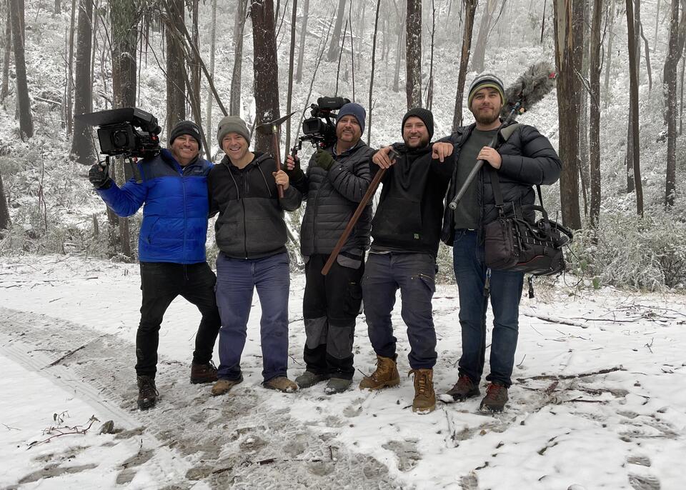 Up in the Victorian high country for Aussie Gold Hunters